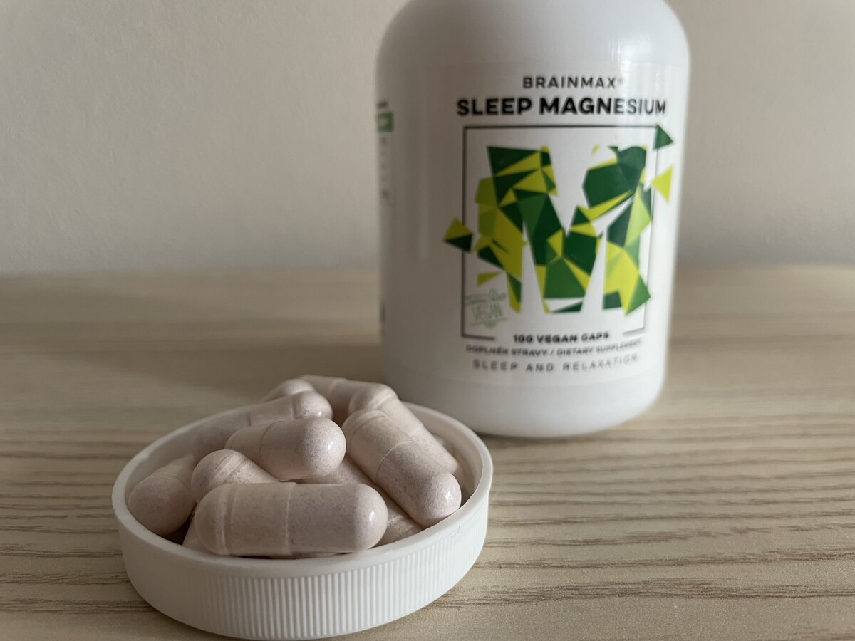 Dizajn kapsúl BrainMax Sleep Magnesium