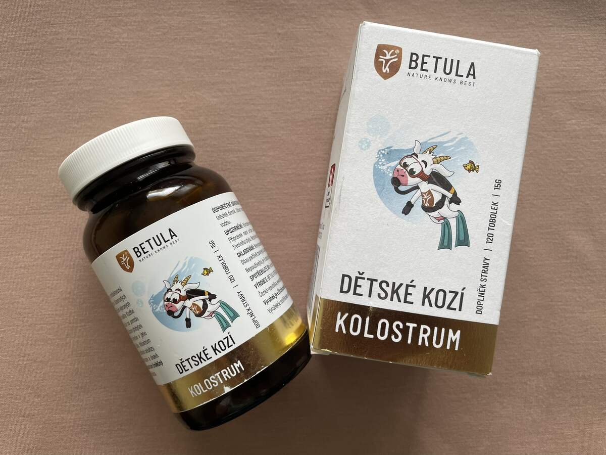 Kozie kolostrum Betula pre deti (recenzia a skúsenosti)