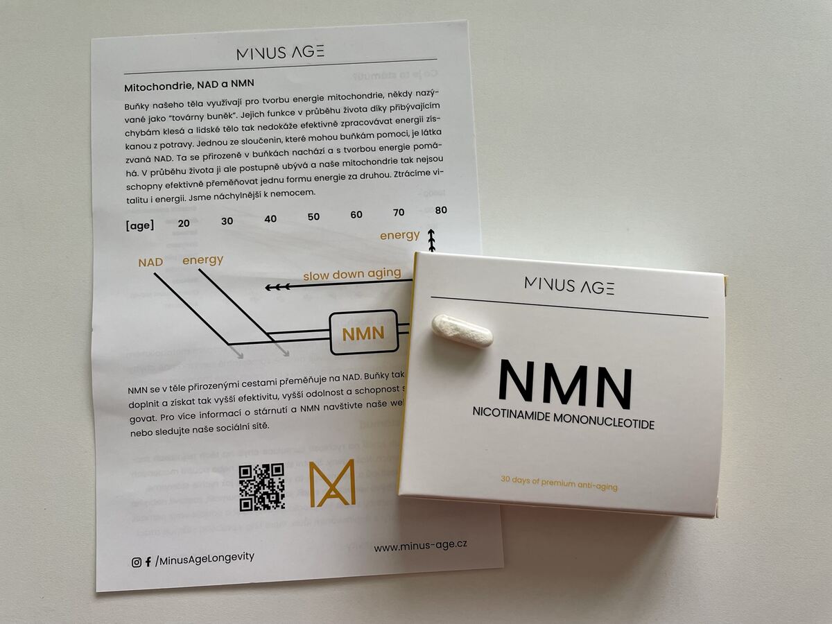 Informácie o Minus Age NMN