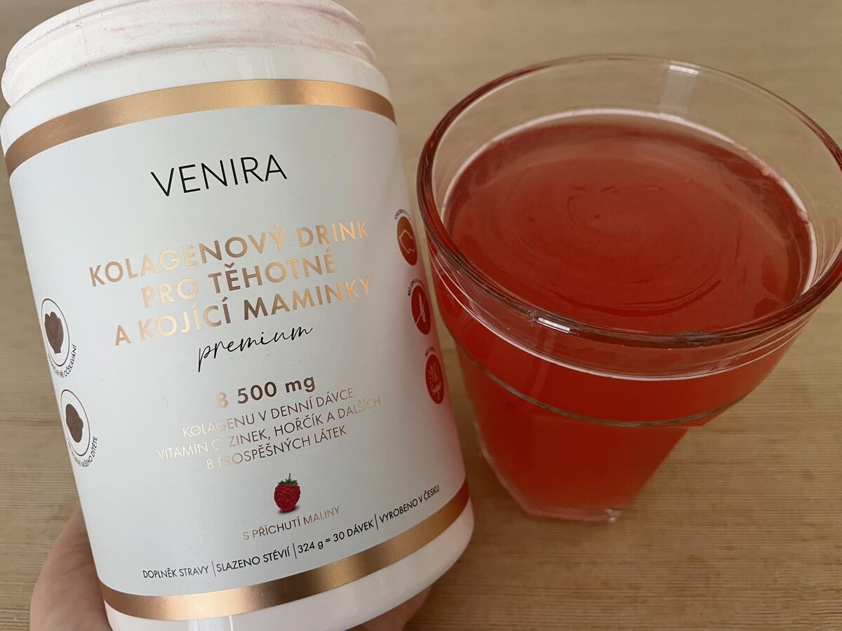 Venira Premium kolagénový drink pre tehotné a dojčiace mamičky (recenzia)