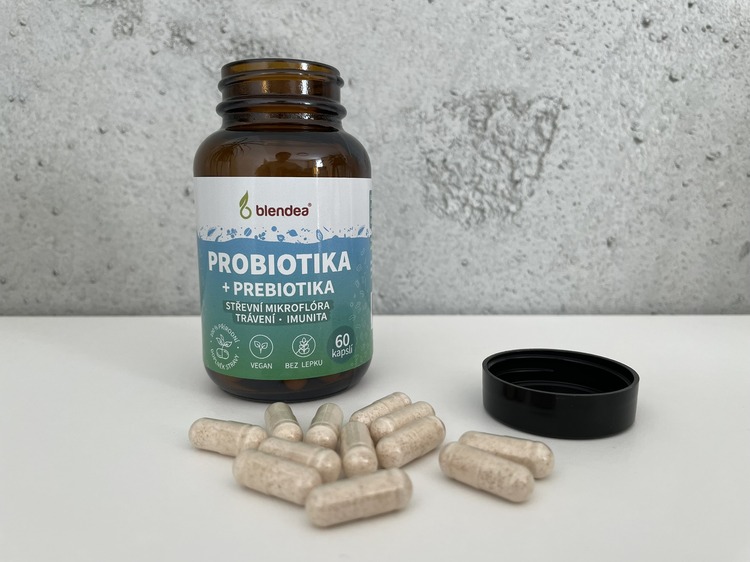 Blendea Probiotiká + Prebiotiká (recenzia a skúsenosti)