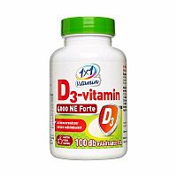 1x1 Vitaday Vitamín D3 4000 IU Forte limetka 100 tabliet