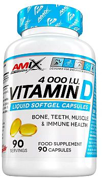 AMIX Vitamin D - 4000 I.U. 90 kapsúl