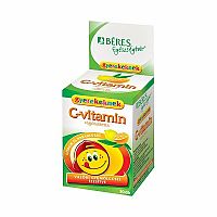 Béres Pharmaceuticals Egészségtár vitamín C žuvacie tablety pre deti 30 ks