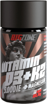 BIG ZONE Vitamin D3 + K2 + Magnesium 90 tabliet