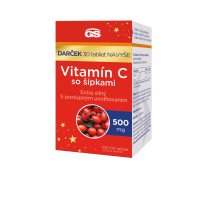 GS Vitamin C500 so šípkami darček 100+30 tabliet