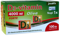 Jutavit D3-vitamin 4000UI Oliva Forte 100 kapsúl