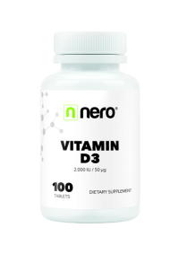 NERO Vitamín D3 2000 IU 100 tabliet