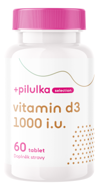 Pilulka Selection Vitamín D3 1000 I.U. 60 tabliet