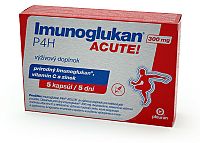 PLEURAN Imunoglukan P4H ACUTE 300 mg 5 kapsúl