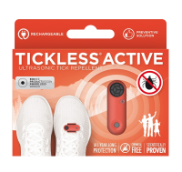 TICKLESS ACTIVE Ultrazvukový odpudzovač kliešťov koralový