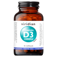 Viridian Vitamin D3 1000iu 90 kapsúl