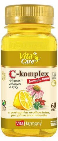 VITAHARMONY C-komplex 1000 mg+echinacea+šípok 60 tabliet