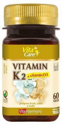 VITAHARMONY Vitamin K2 + D3 60 kapsúl