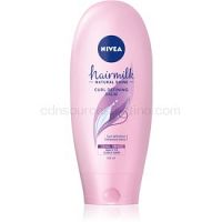 Nivea Hairmilk Natural Shine balzam pre zvýraznenie vlnitých vlasov  125 ml