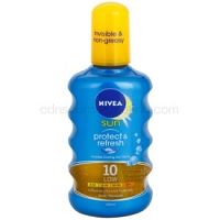 Nivea Sun Protect & Refresh neviditeľný sprej na opaľovanie SPF 10 200 ml