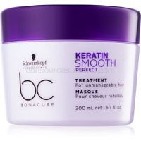 Schwarzkopf Professional BC Bonacure Smooth Perfect maska pre nepoddajné a krepovité vlasy 200 ml