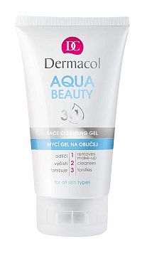 Dermacol Aqua Beauty 3v1 čistiaci gél na tvár 150 ml