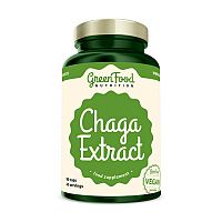 GreenFood Chaga extract 90 kapslí