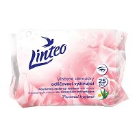 Linteo Satin vlhčené utierky odličovacie 25ks