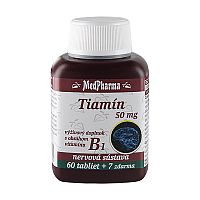 MedPharma Thiamin vitamin B1 50mg 67 tabliet