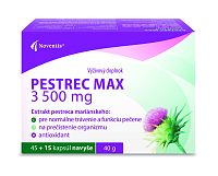 Noventis Pestrec Max 3500 mg 45 15 kapsúl