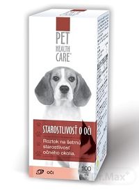 PET HEALTH CARE Starostlivosť o oči roztok 1x100 ml