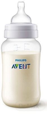 Philips Avent fľaša PP Antikolik polopriehľadná antikolikový mäkký cumlík s 3 otvormi 1x1 ks 330ml