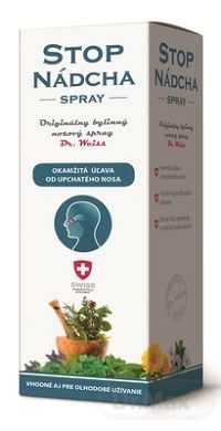 STOPNÁDCHA - Dr.Weiss bylinný nosový spray 1x30 ml