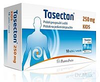 Tasectan KIDS 250 mg prášok pre deti vrecúška 10 ks