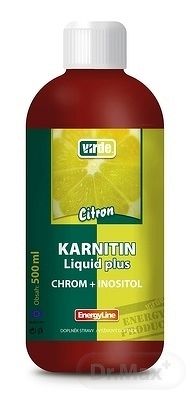 Virde L-KARNITIN Liquid plus chróm inositol 500 ml