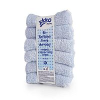XKKO BIO bavlnené obrúsky Organic 21x21 modré