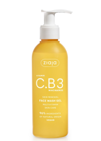 Ziaja čistiaci gél na tvár Vitamin C.B3 Niacinamide 190 ml