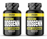 1+1 Zadarmo: Hardcore Diosgenin - Protein Nutrition 100 kaps. + 100 kaps.