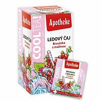 Apotheke Čaj cool brusnica s malinou 20 sáčkov