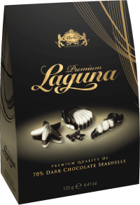 Carla Laguna Premium horká s bielou čokoládou 125 g