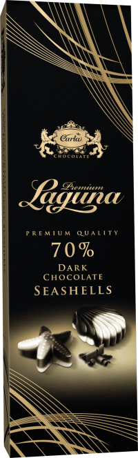 Carla Laguna Premium horká s bielou čokoládou 50 g