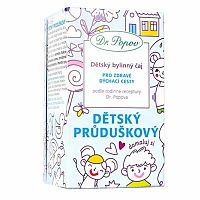 Dr. Popov Detský prieduškový, detský bylinný čaj 20 sáčkov