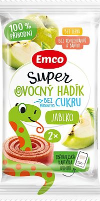 Emco Super ovocný hadík jablko 20 g