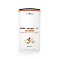 GymBeam Crispy Muesli Mix ovocie a semienka 420 g